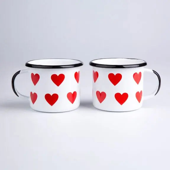 Mug émail coeur 🤍♥️ FOBstory