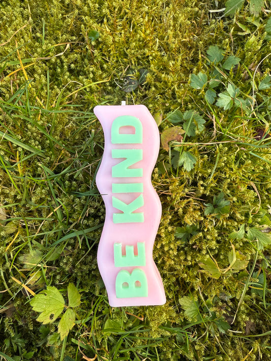 “Be Kind” Pillar Candle