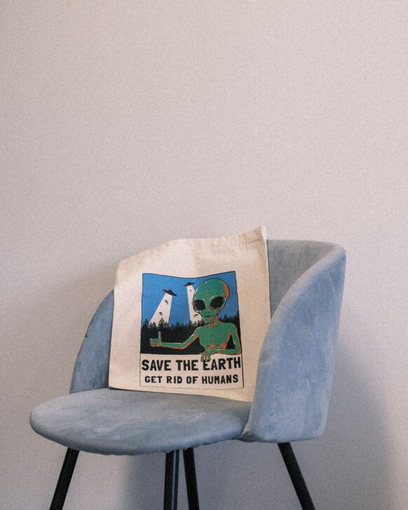 Tote bag bio Alien 🇫🇷